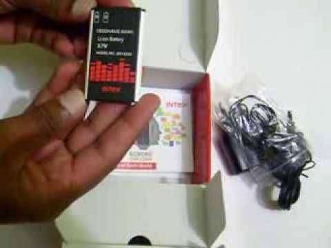 19 Intex GC5050 GSM CDMA Mobile Unboxing and Review