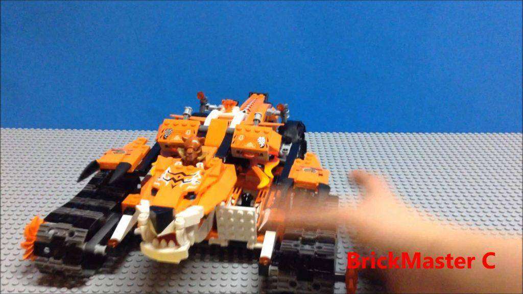 176 LEGO Legends Of Chima Tiger's Mobile Command Review! 70224