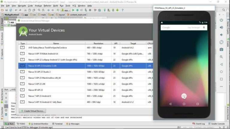 Install and run New Android Emulator 2 Preview