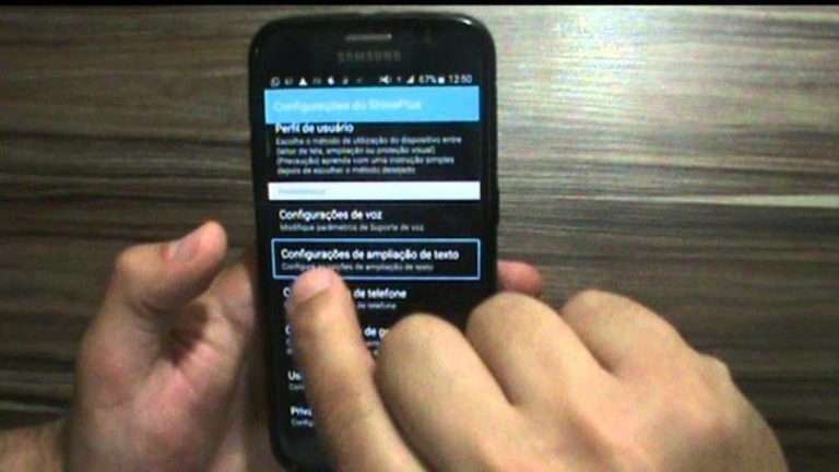 Acessibilidade Android — Demonstração do leitor de telas Shine Plus