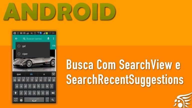 Buscas Com SearchView e SearchRecentSuggestions. Material Design Android — Parte 13