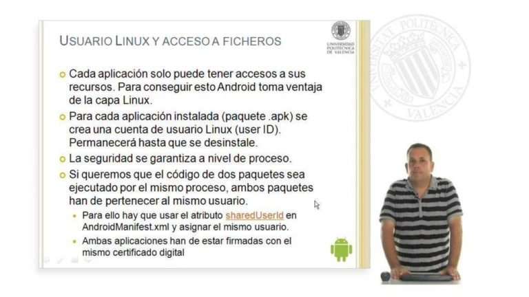 Seguridad en Android. © UPV