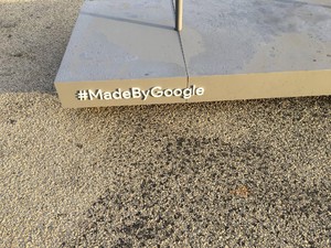 Google's Pixel sculptures