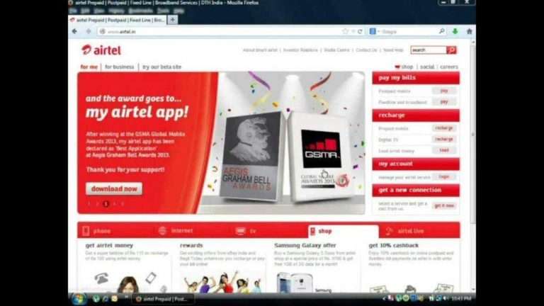 Airtel Mobile Recharge Full Review! — www airtel in
