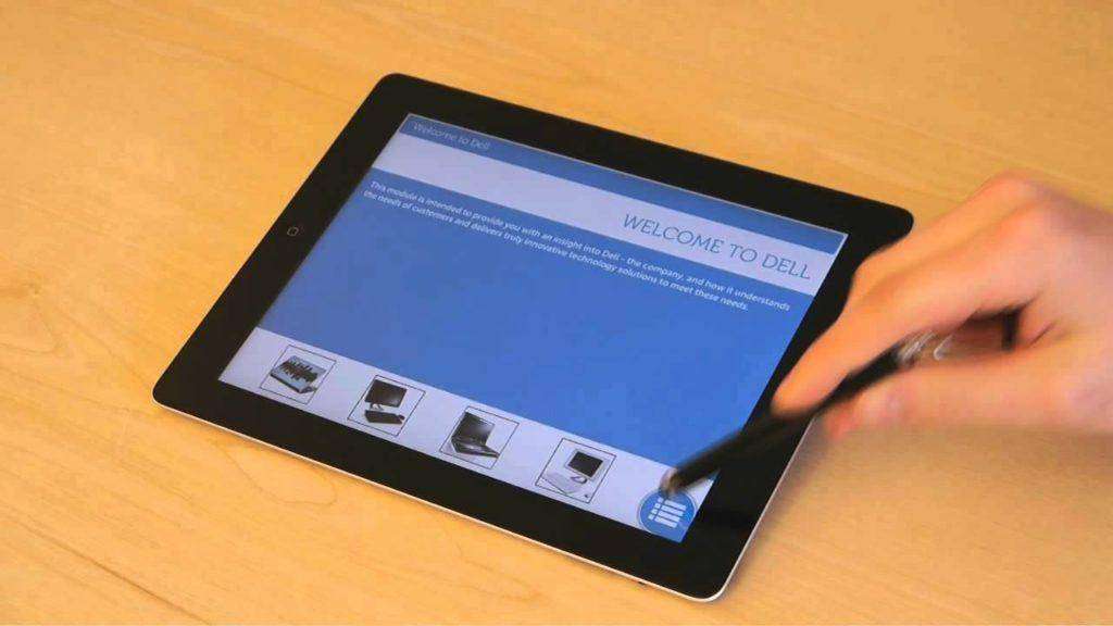 Mobile e learning for iPad and Android tablets
