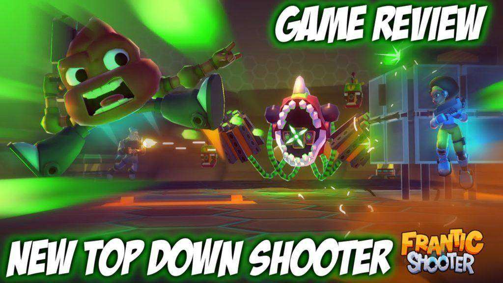 Frantic Shooter │ Top Down Shooter (Mobile Game Review)