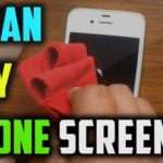 1099 HOW TO CLEAN ANDROID OR IPHONE SCREENS EASY TUTORIAL 2016!