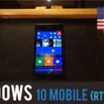 1749 Windows 10 Mobile Review | English