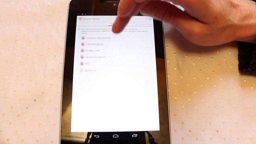 Sophos Mobile Security Android Review — Nexus 7 — Androidizen