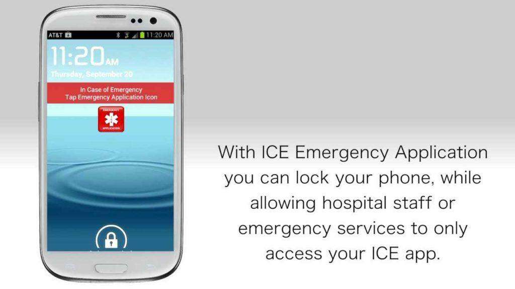 In Case of Emergency (ICE) app — Android