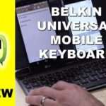 1896 Belkin Universal Mobile Keyboard Review - Connects two phones / tablets via Bluetooth simulatenously