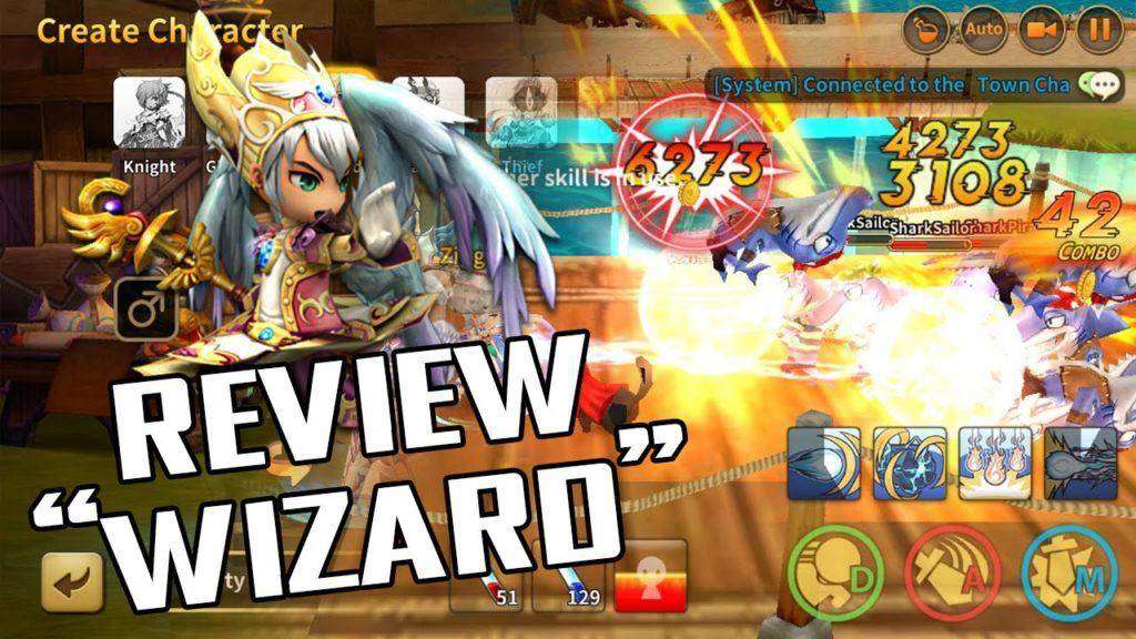LINE Dragonica Mobile | Review Wizard เล่นเป็นแล้วจะโหดแน่!