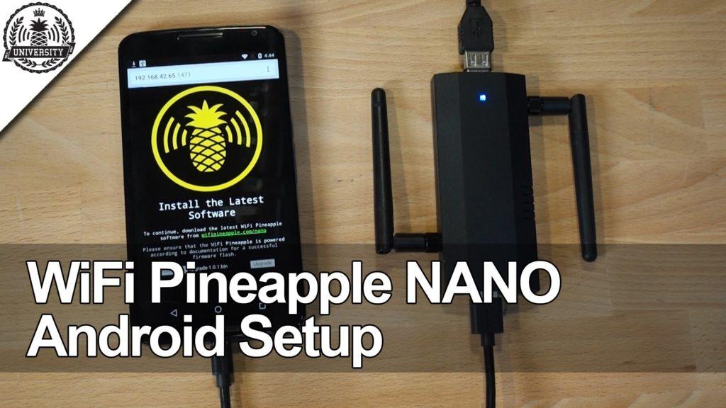 WiFi Pineapple NANO: Android Setup
