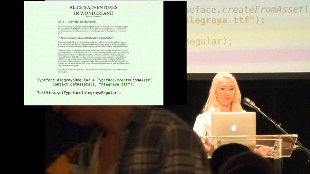 Droidcon NYC 2015 — Beautiful Typography on Android (or close enough)