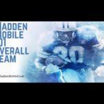 2305 MADDEN MOBILE BEST ULTIMATE TEAM :- 101 Overall Team Review :- MADDEN MOBILE