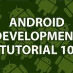 2339 Android Development Tutorial 10