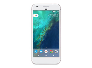 Google Pixel in white