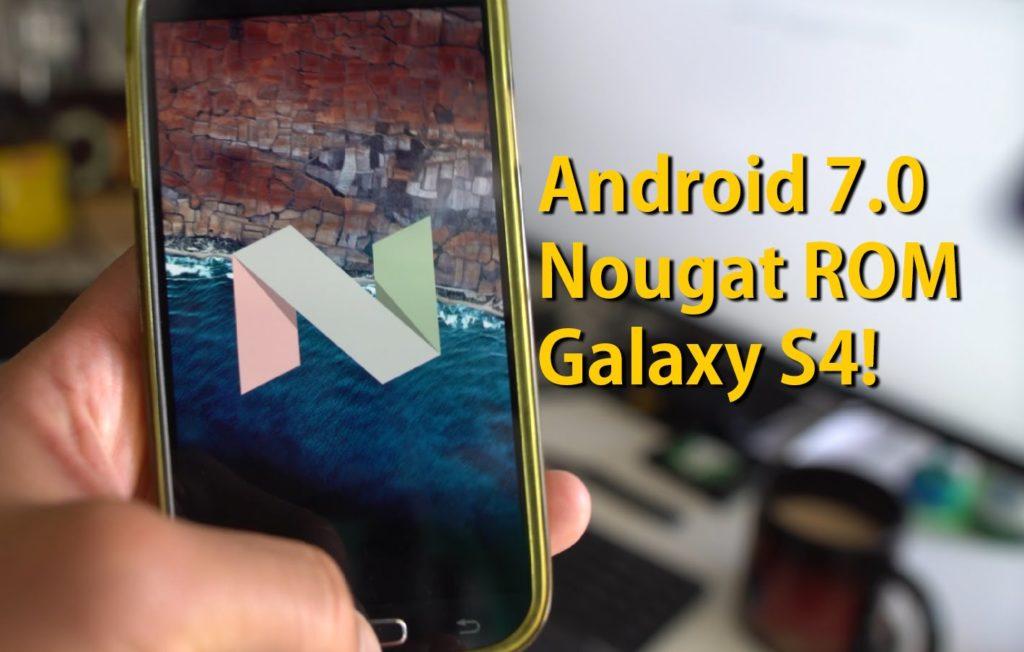 Android 7.0 Nougat ROM for Galaxy S4! [JDCTeam]