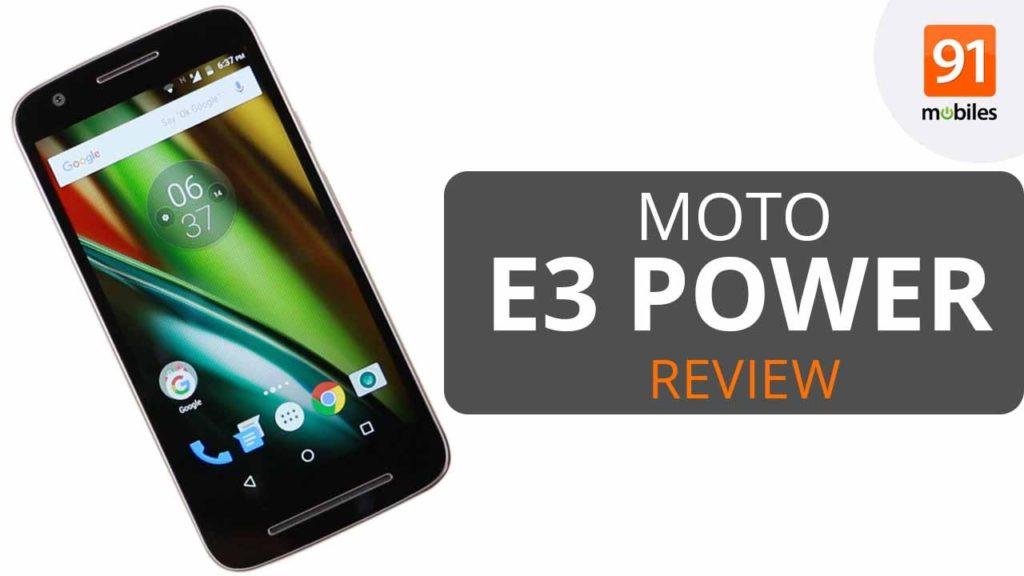 Moto E3 Power Review: Should you buy it in India?