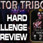 2596 SEKTOR TRIBORG CHALLENGE (Triborg madness) in MKX Mobile (Hard) review.