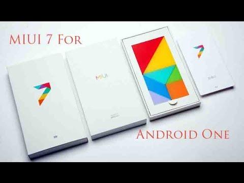 MiUI 7 For ANDROID ONE [How to Install]