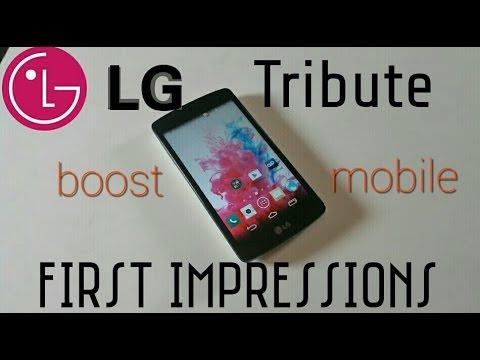 LG Tribute (Mini Review) Released November 2014 for Boost Mobile