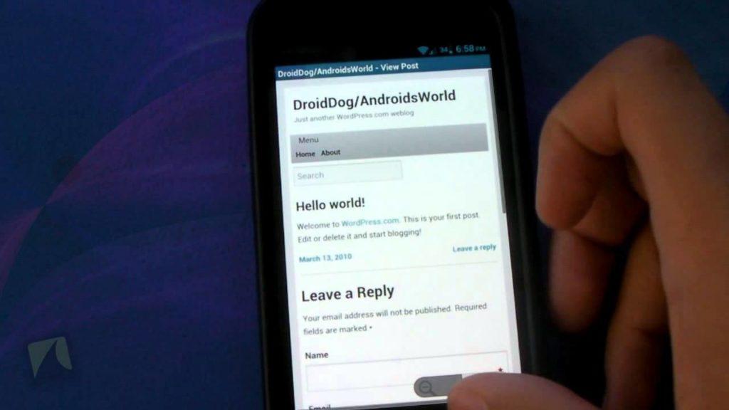 WordPress by Automattic Inc | Droidshark.com Video Review for Android