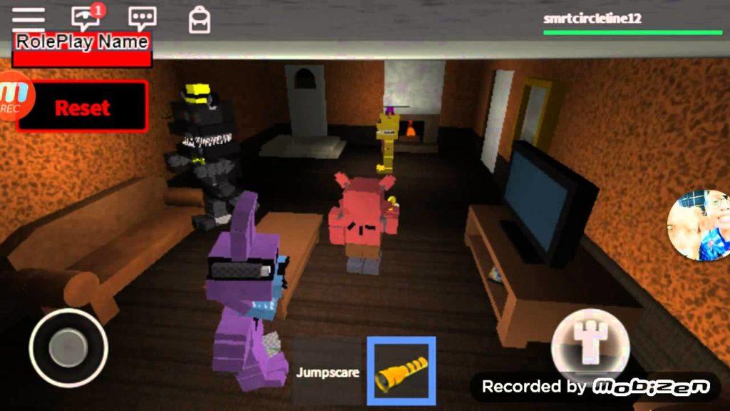 Mobile Game review 2: Roblox Mobile FNAF4 roleplay