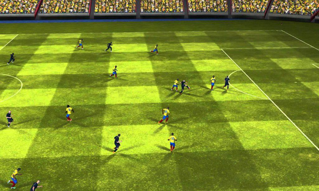 FIFA 14 Android — benzema goal