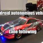 3103 Android autonomous vehicle - Lane following