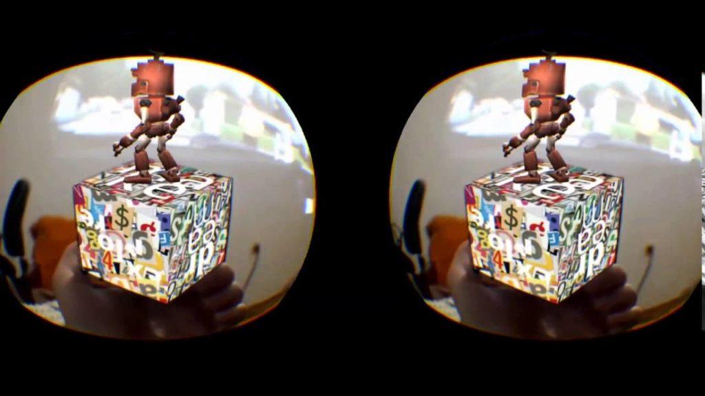 VR ONE AR android app for hololenslike augmented reality