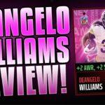 3362 93 DEANGELO WILLIAMS REVIEW! BEST HB IN THE GAME! BCA MASTER PROMO CARD! MADDEN MOBILE 17