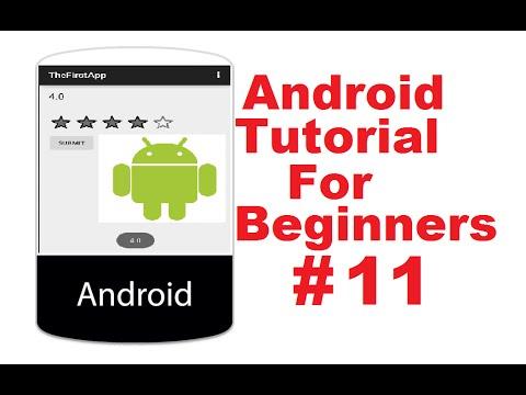 Android Tutorial for Beginners 11 # Android RatingBar Basics
