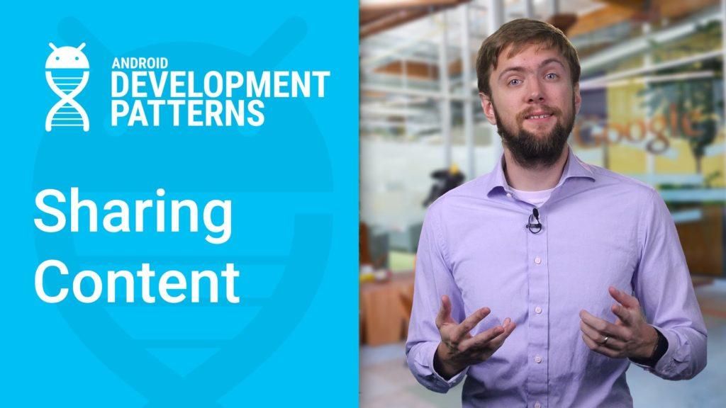 Sharing Content (Android Development Patterns S2 Ep 6)