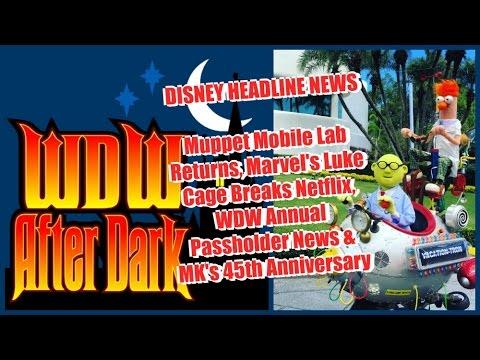 Muppet Mobile Lab Returns to Epcot, Marvel’s Luke Cage Review | WDW After Dark