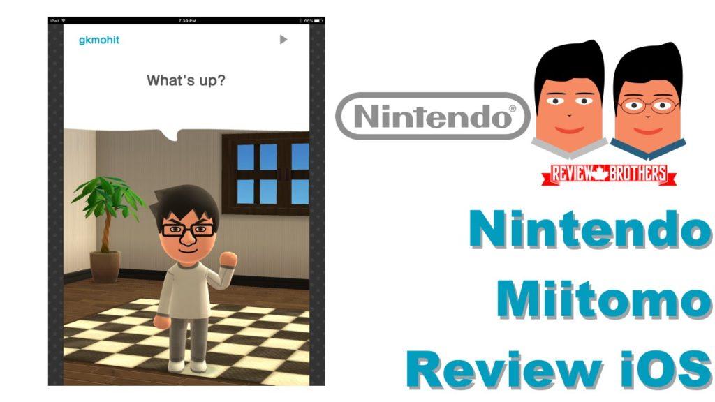 Nintendo Miitomo Mobile app review