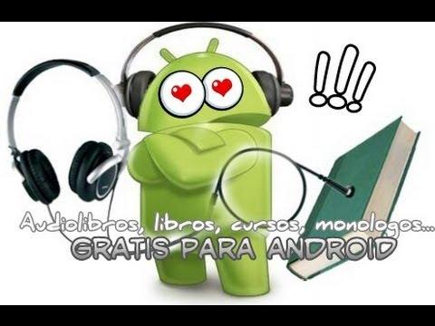 Audiolibros gratis en ANDROID leer escuchando, xD