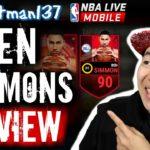 3900 Rookie Elite Ben Simmons Review   Nba Live Mobile Gameplay