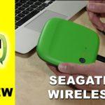 3982 Seagate Wireless Mobile Portable Hard Drive Review - Stream Wirelessly to iPhone iPad Android