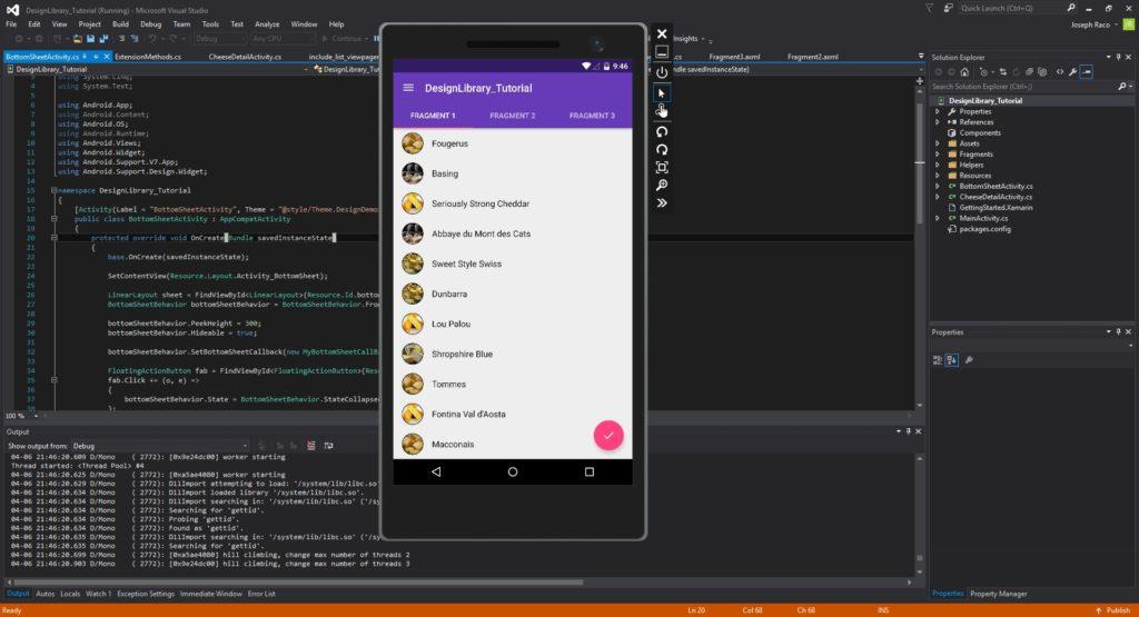 Xamarin Android Tutorial 79 Design Library Pt 1