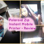 4312 Polaroid Zip Mobile Printer Unboxing/Review/Demonstration