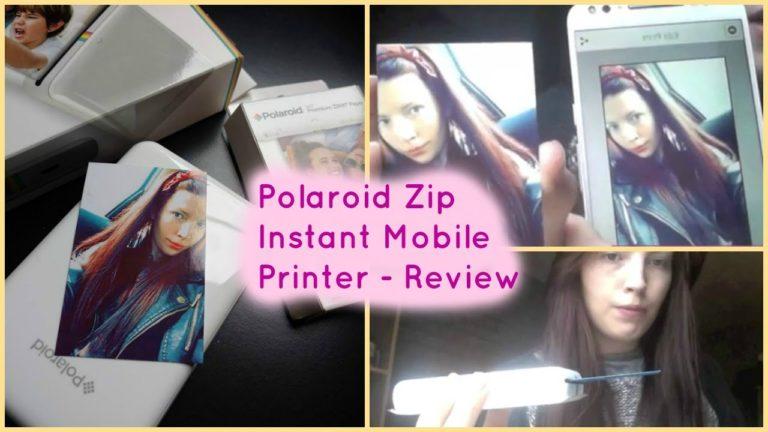 Polaroid Zip Mobile Printer Unboxing/Review/Demonstration