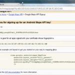 4375 Android Tutorial & Lessons 29: Finish setting up Google API with key code