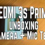 4464 Redmi 3s Prime Mobile Review & Camera Microphone Quick Test - #IndianVlogger  ✔