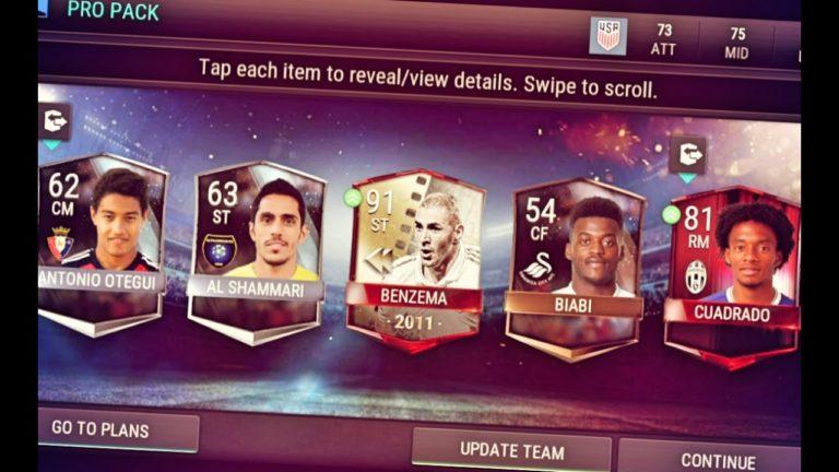 OMG I GOT 91 RATED BENZEMA!!! FIFA MOBILE PLAYER REVIEW! | FIFA 17 Mobile