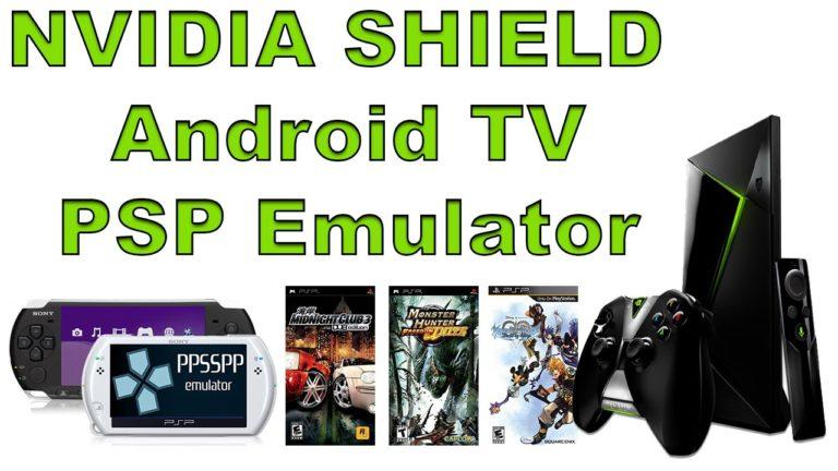 NVIDIA SHIELD Android TV PSP Emulator Test Using PPSSPP