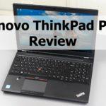 4548 Lenovo ThinkPad P50 Review
