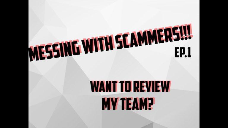 Messing With Scammers!!Madden Mobile WANTS TO REVIEW MY TEAM??