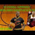 4610 93 OVERALL SUPREMACY LEBRON JAMES GAMEPLAY & REVIEW | NBA LIVE MOBILE