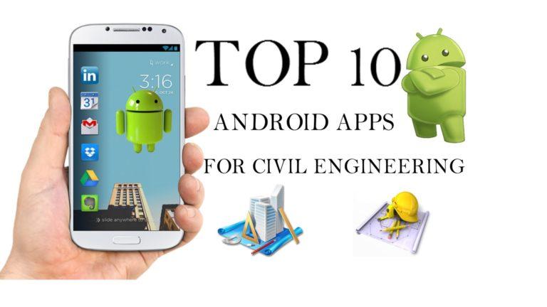 Top10 Android apps For Civil Engineers 2016★